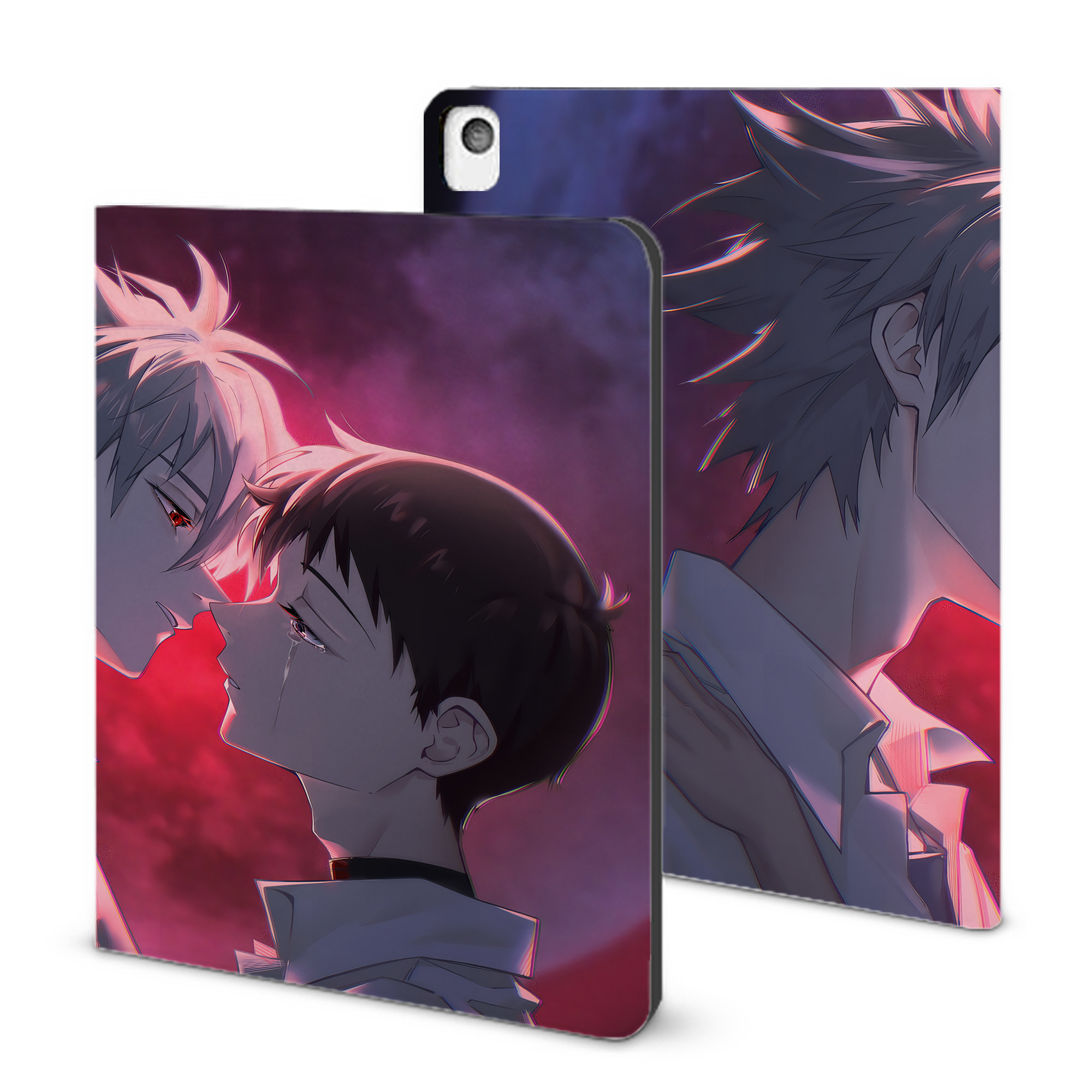 （画像用） EVA 新世紀エヴァンゲリオン IPadケース ペンホルダー付き ブックスタイルデザイン